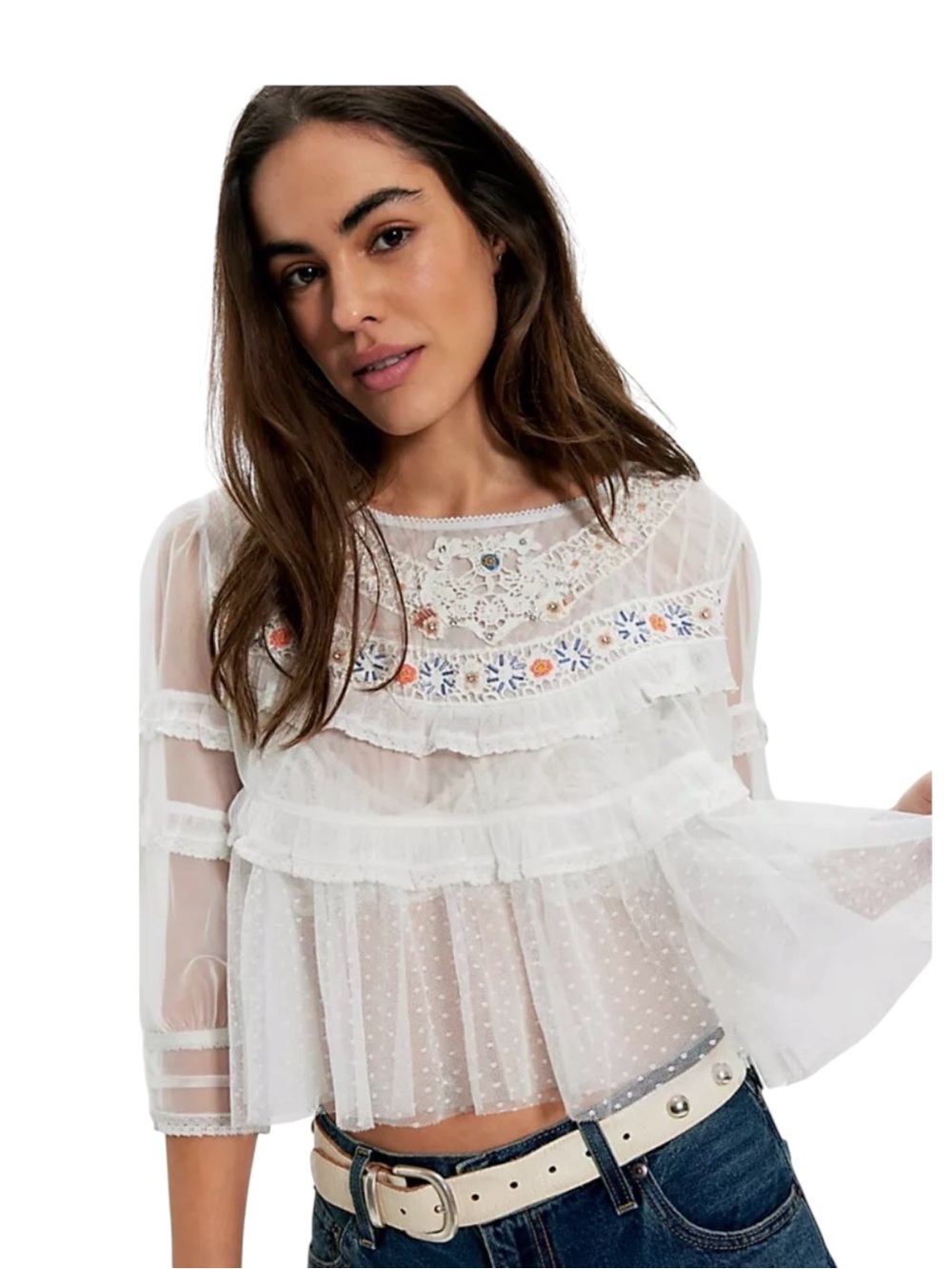 Free People Daisy Daze Blouse | $148